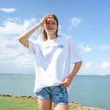 Space Sheep Oversized Tee - White