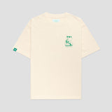 Talking Toes + Starbucks WEAVE Oversized Tee - Cream