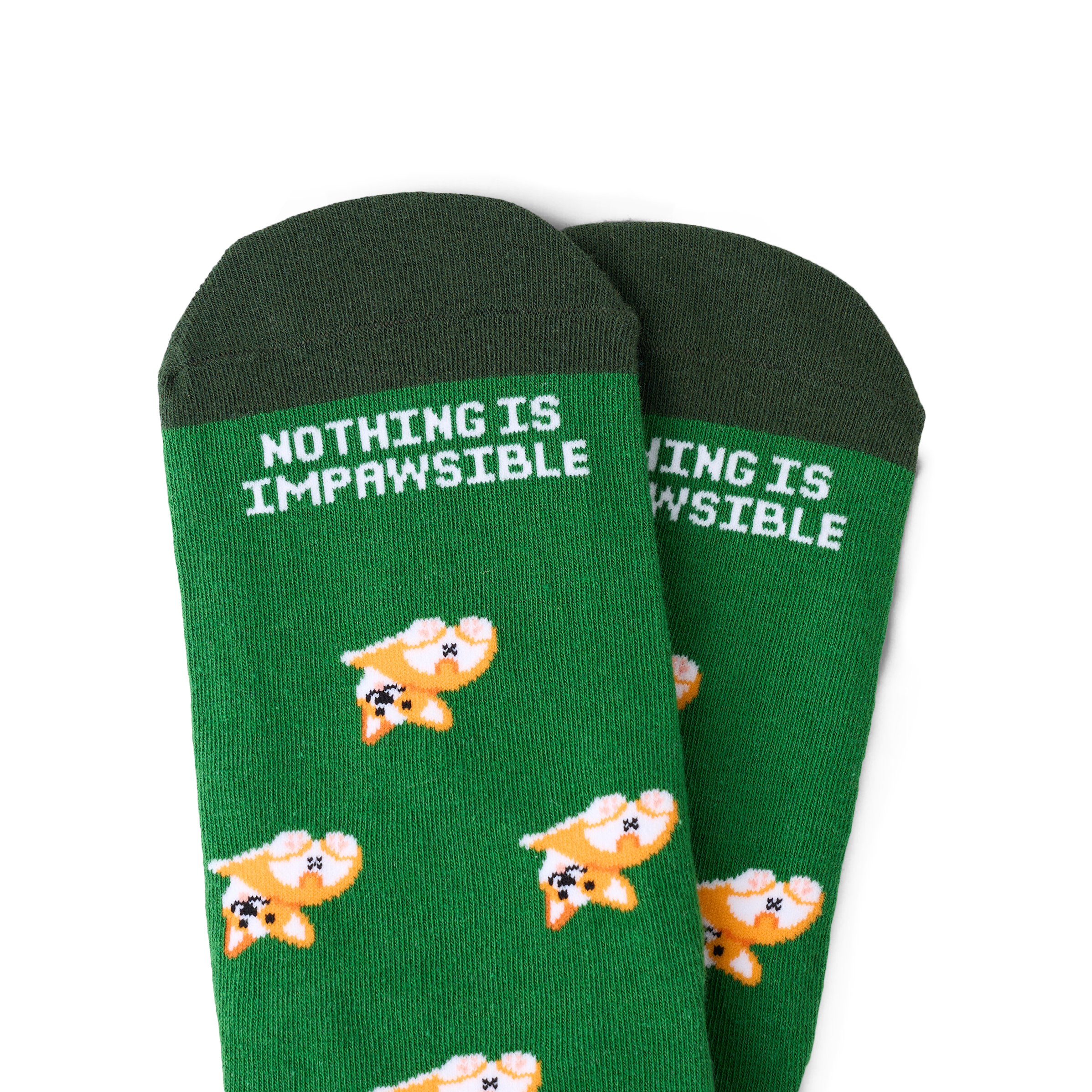 Impawsible Corgi Sock (10-Year Edition)