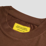 Happy Homebody Oversized Tee - Brown