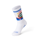 Roller Coaster Athletic Sock
