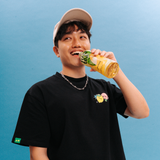 Talking Toes x Fuze Tea Oversized Tee - Black