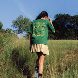 Certified Crybaby Oversized Tee - Jungle Green