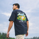 Serial Dreamer Oversized Tee - Space Blue