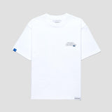 Social Hangover Oversized Tee - White