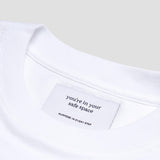 Social Hangover Oversized Tee - White