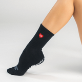 Lucky Heart Grip Sock
