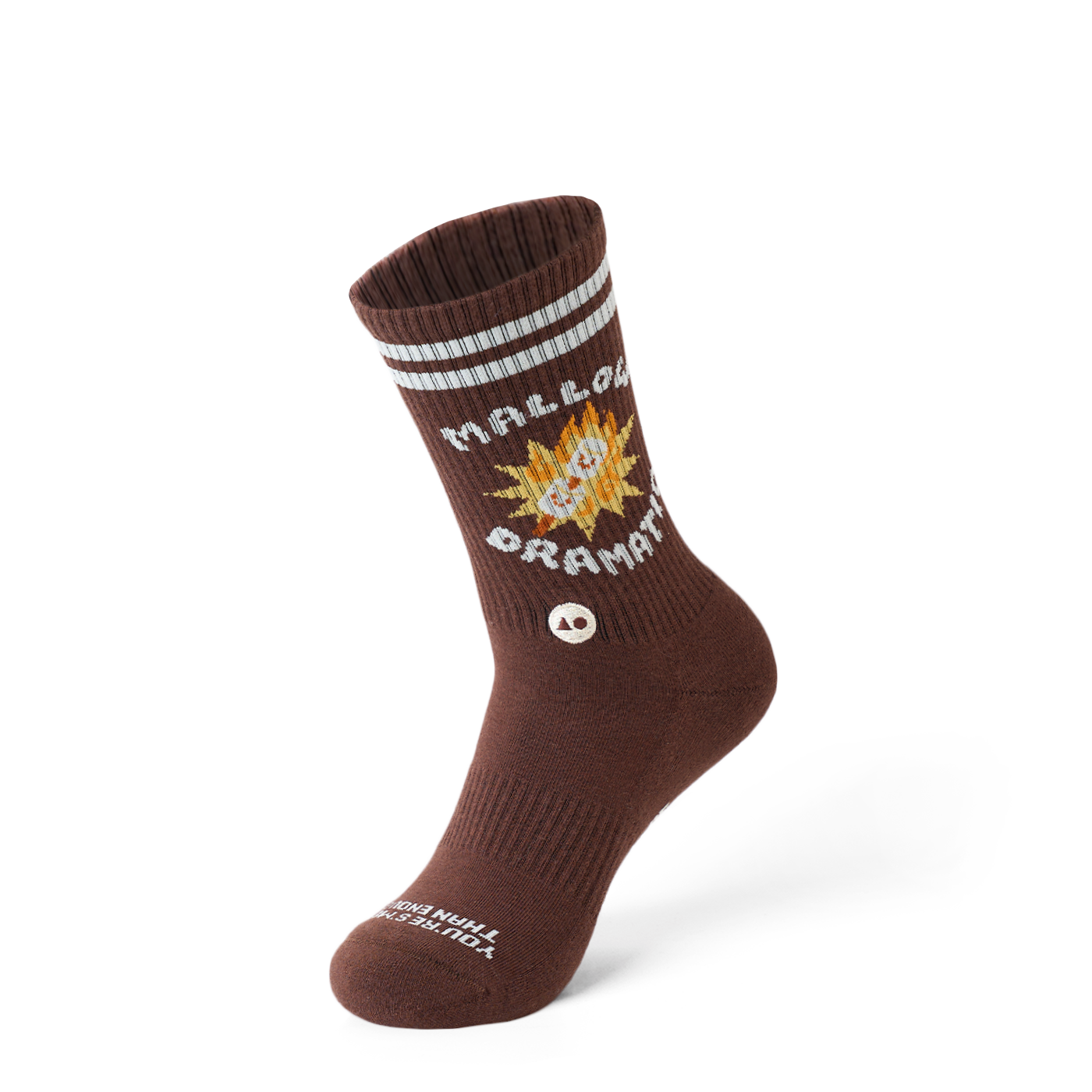 Mallow Dramatic Athletic Sock